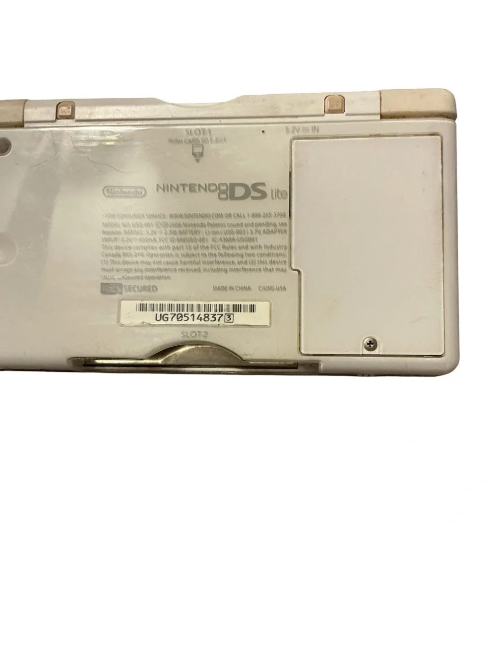 Nintendo DS Lite Handheld Console in White